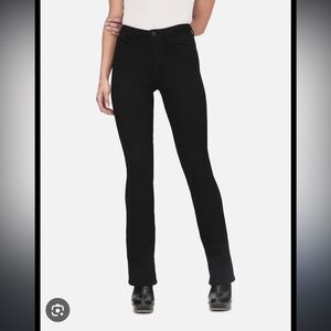 Frame Mini Boot black jeans, Size 28